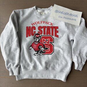 Vintage 90s NC State University Shirt NC State Wolfpack Football Sweatshirt
